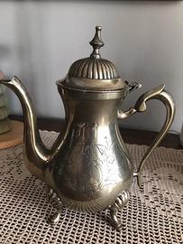 Caffettiera  / teiera in silver plated antica