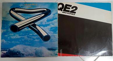 MIKE OLDFIELD TUBOLAR BELLS +QE2, 2 VINILE 33GIRI 