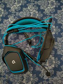 cuffie game gaming Logitech