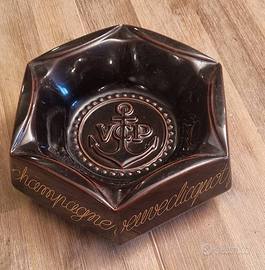 RARO posacenere Veuve Clicquot in ceramica vintage