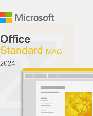 Microft Office 2024 Standard x MAC ORIGINALE BIND