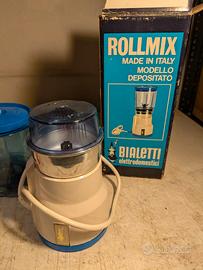macinacaffè e frullatore vintage Rollmix Bialetti