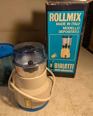 macinacaffè e frullatore vintage Rollmix Bialetti