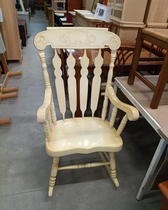 Sedia a Dondolo Vintage