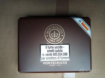 Scatola sigari Montecristo 
