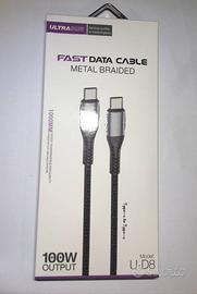 Cavo dati veloce da 100 W doppio tipo C