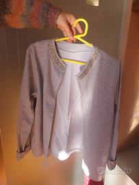 Completo tuta puro cotone donna nuovo