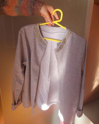 Completo tuta puro cotone donna nuovo