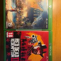 Bundle Red Dead Redemption 2+ AC Origins Xbox One