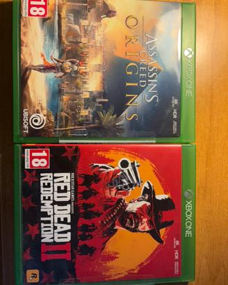 Bundle Red Dead Redemption 2+ AC Origins Xbox One