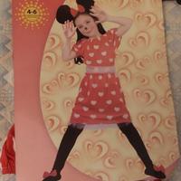 vestito Minnie di carnevale per bimba