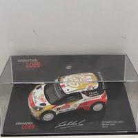 Modellino Sébastien Loeb Citroën DS3 WRC 2013 