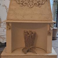 finto caminetto Shabby chic 