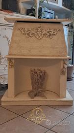 finto caminetto Shabby chic 