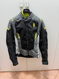 Giacca estiva moto OJ STREAM UOMO NERO TAGLIA L