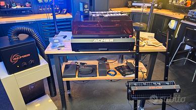 Incisore Laser ACMER P3 con Diversi accessori