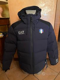 Piumino giacca sci EA7 fisi nazionale italiana L