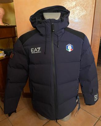 Piumino giacca sci EA7 fisi nazionale italiana L