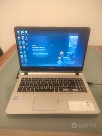 Notebook Asus F507U win 11 CPU i7 Intel 