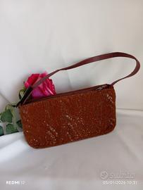 pochette vintage marrone 