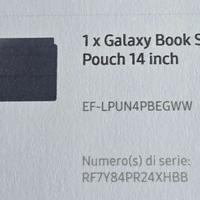 Custodia Samsung Book Slim Pouch 14 Pollici