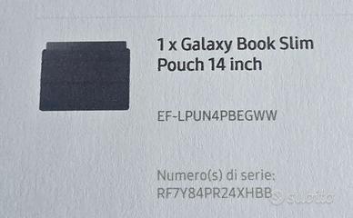 Custodia Samsung Book Slim Pouch 14 Pollici