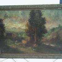 Quadro dipinto su legno