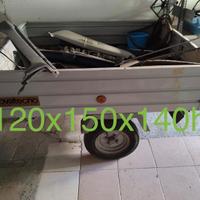 Carrello apendice per auto come nuovo