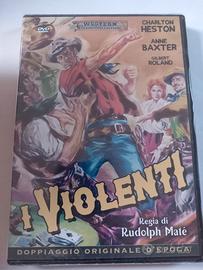 dvd film western i violenti heston baxter roland 