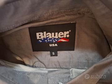 Blauer camicia donna grigia avvitata