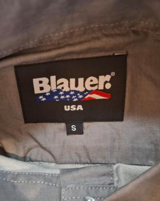 Blauer camicia donna grigia avvitata