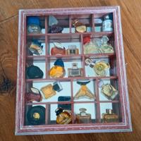 collezione di mini size con bacheca