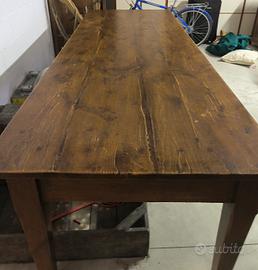 tavolo in legno massello 