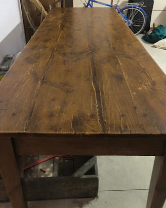 tavolo in legno massello 