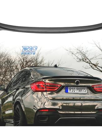SPOILER BMW X6 F16 14- LOOK M PERFORMANCE NERO LUC