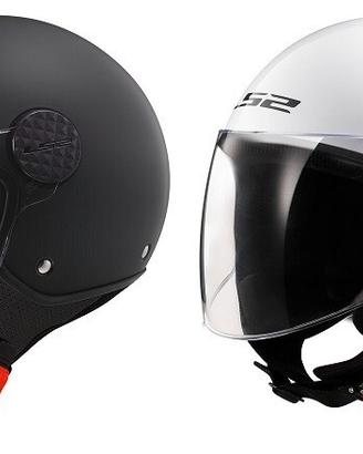 Casco JET moto scooter LS2 OF558 Sphere 2 in due c