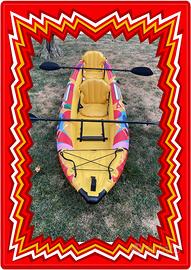 Canoa gonfiabile 2 posti