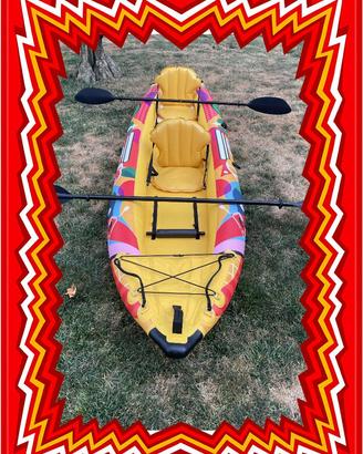 Canoa gonfiabile 2 posti