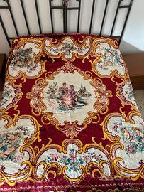 Coperta in ciniglia di seta anni 50'