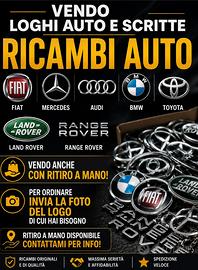 scritte e loghi auto