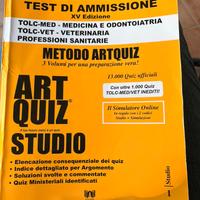 Libro test di ammissione a medicina