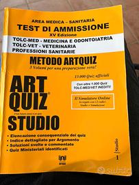 Libro test di ammissione a medicina