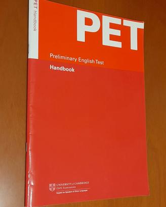 Handbook ufficiale per il PET (Preliminary English