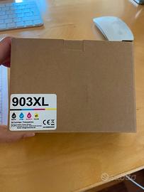 Cartucce 903XL 3 cartucce colorate e due nere XL