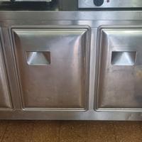 banco frigo in acciaio