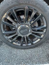 Cerchi in lega 17” originali Fiat 500L + gomme