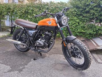BRIXTON CROMWELL ARANCIO/NERO 125cc ABS