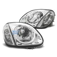 FARI MERCEDES CLASSE SLK R170 96-04 FONDO CROMATO
