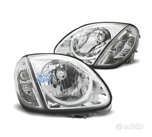 FARI MERCEDES CLASSE SLK R170 96-04 FONDO CROMATO