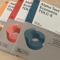 Alpha Test Economia TOLC-E – Manuali ufficiali